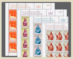 🇱🇮 1966 SÉRIE ** « ÉGLISE DE VADUZ « (LBK 100.00)